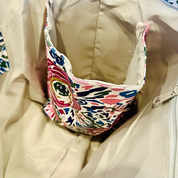 New! Jane Marie Blair Peony tote beach picnic carryall bag. - Picture 10 of 13